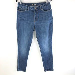 Lee Womens Jeans Slim Fit Skinny Leg Mid Rise Medium Wash Stretch 12